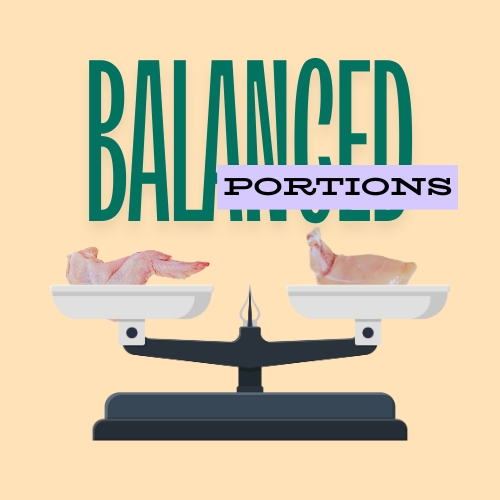 Home website 500 x 500pxl balanced portions