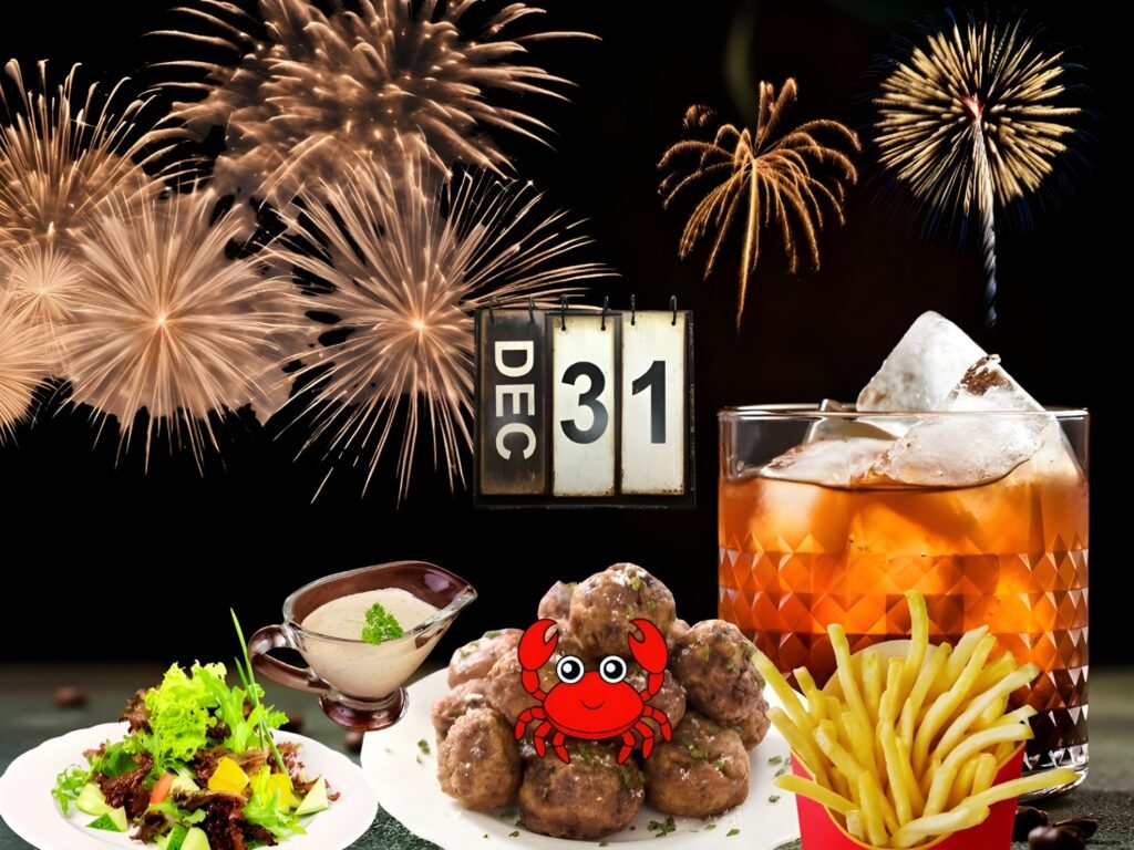 New  Year’s Eve  Cocktail Snack-1: CRAB MEAT BALLS